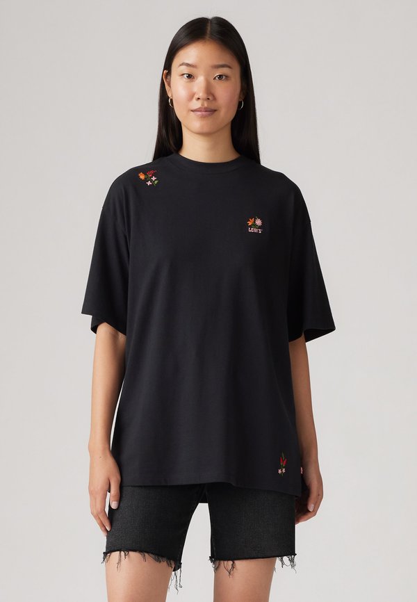 Levi's® SHORT STACK TEE - Print T-shirt - anthracite