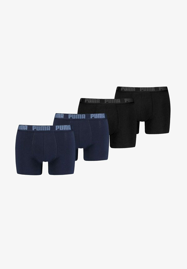 Puma MEN EVERYDAY 4 PACK  - Boxer briefs - navy schwarz