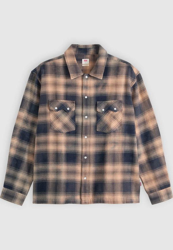 Levi's® Shirt - pier 89 plaid blue/cream