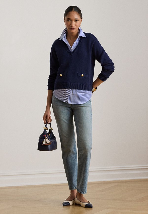 Lauren Ralph Lauren HIGH-RISE STRAIGHT JEAN