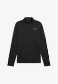Puma M PUMA X HYROX 1/4 ZIP - Long sleeved top - black