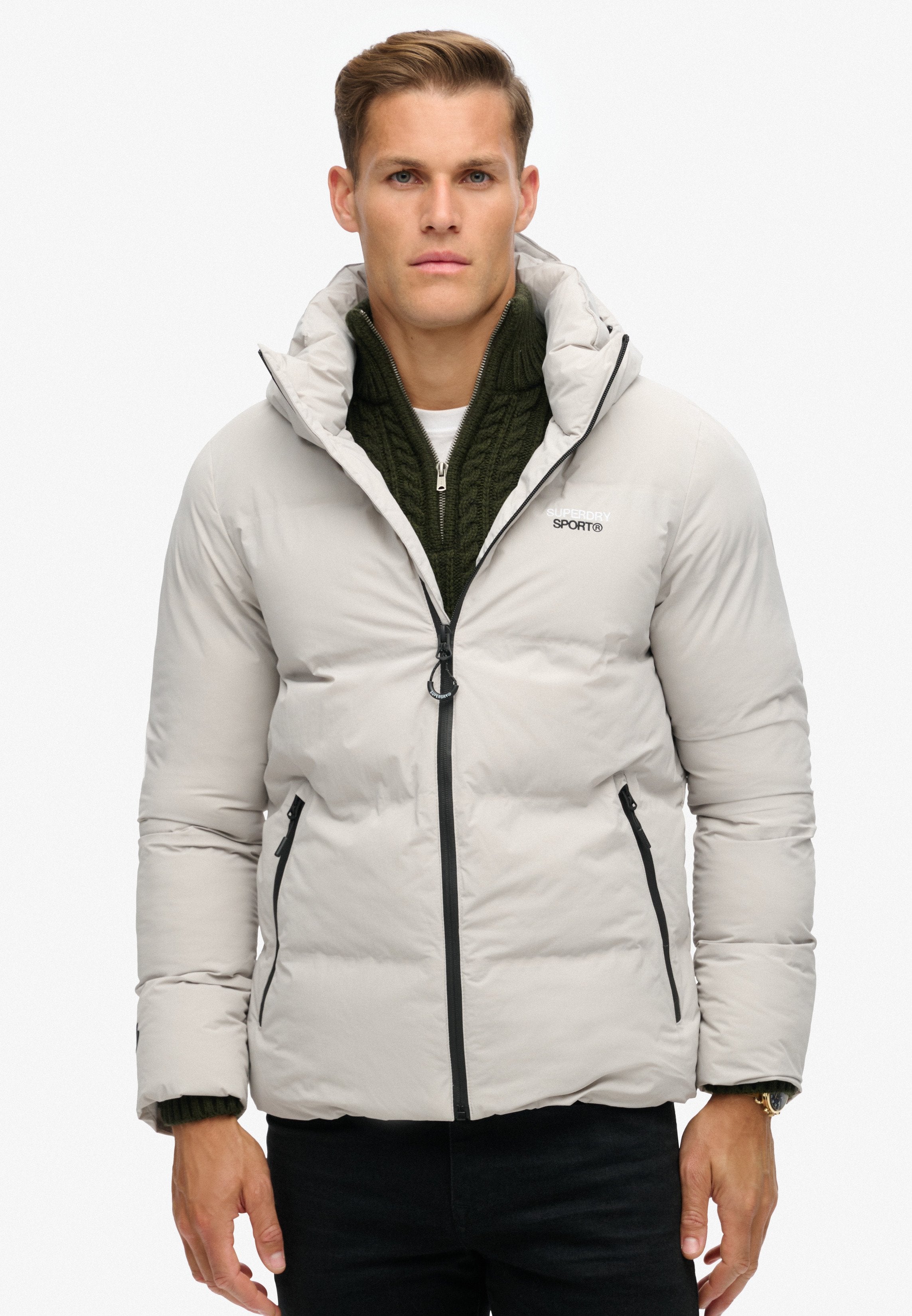 Superdry & Co HOODED BOXY PUFFER