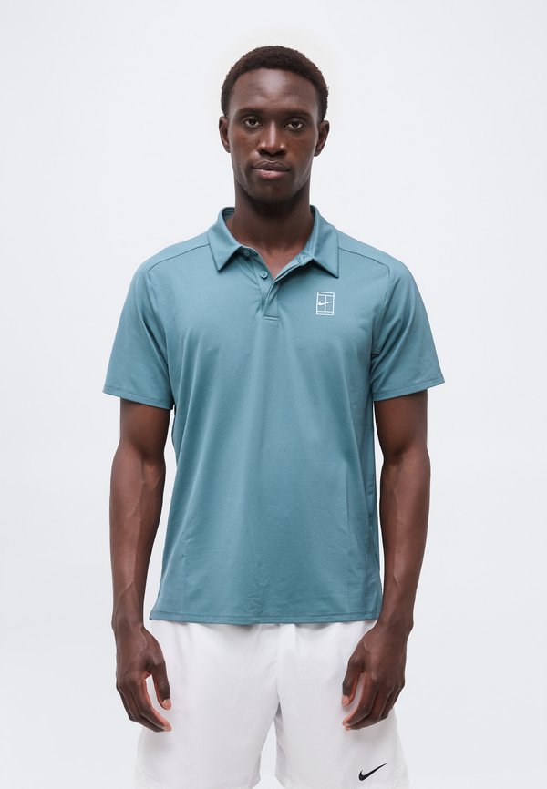 Nike Performance Polo shirt - mineral slate/white