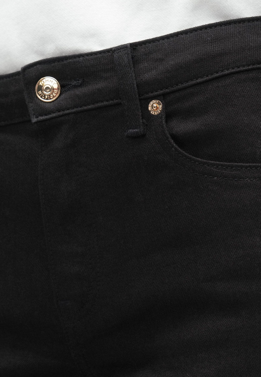 MID RISE BOOTCUT BLACK JEANS Media 6