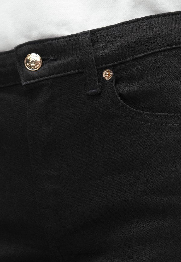 Tommy Hilfiger MID RISE BOOTCUT BLACK JEANS