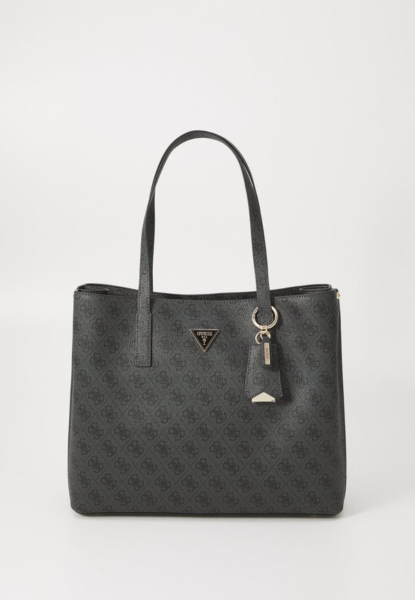 Guess MERIDIAN  GIRLFRIEND TOTE - Tote bag - coal