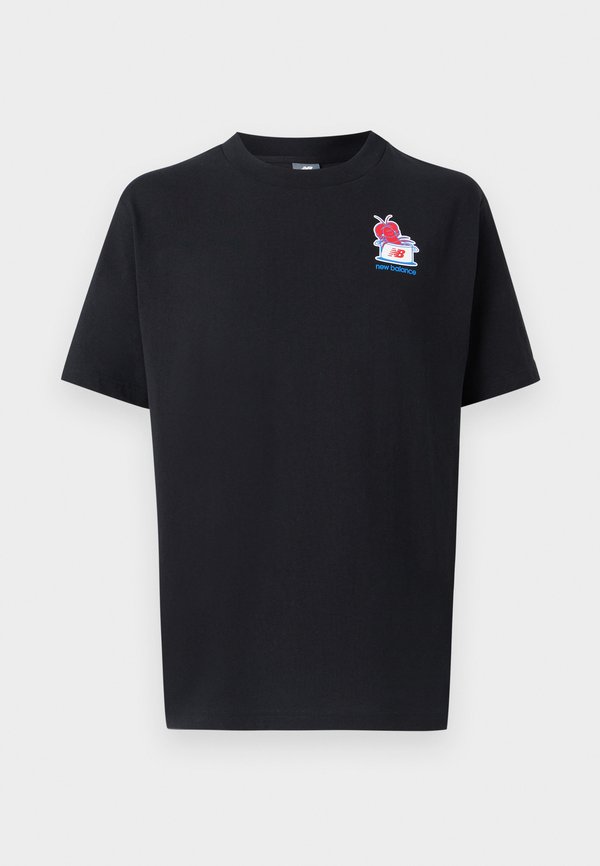 New Balance LOBSTER ROLL - Print T-shirt - black