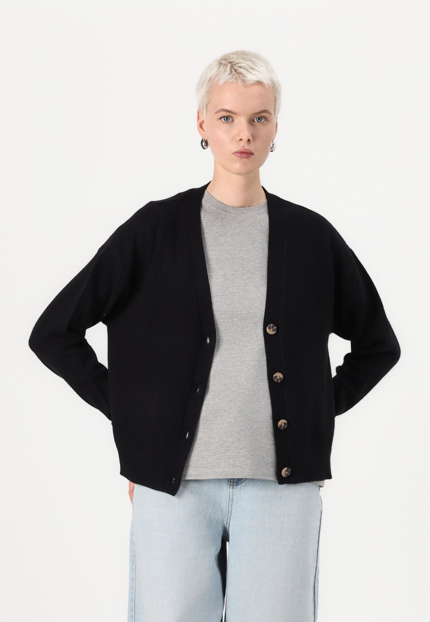 VILA VIRIL V-NECK KNIT CARDIGAN - NOOS