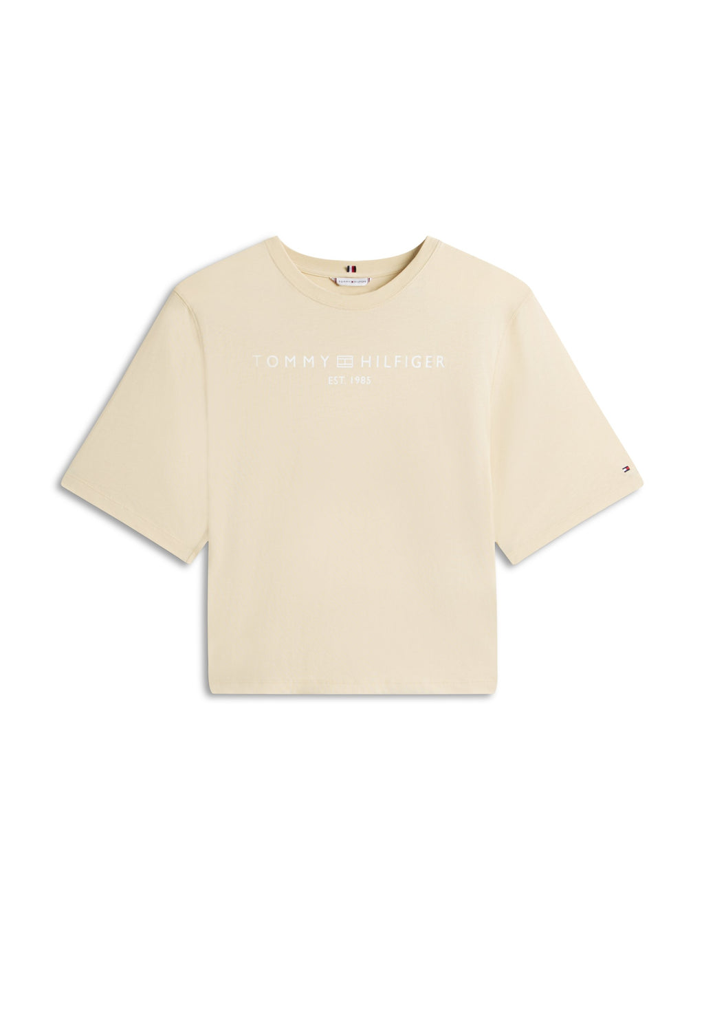 CURVE LOGO RELAXED JERSEY T-SHIRT Media 1