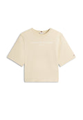CURVE LOGO RELAXED JERSEY T-SHIRT Media 1