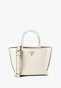 Guess ARNELA II SHOPPER - Handbag - bone