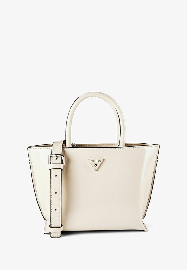 Guess ARNELA II SHOPPER - Handbag - bone