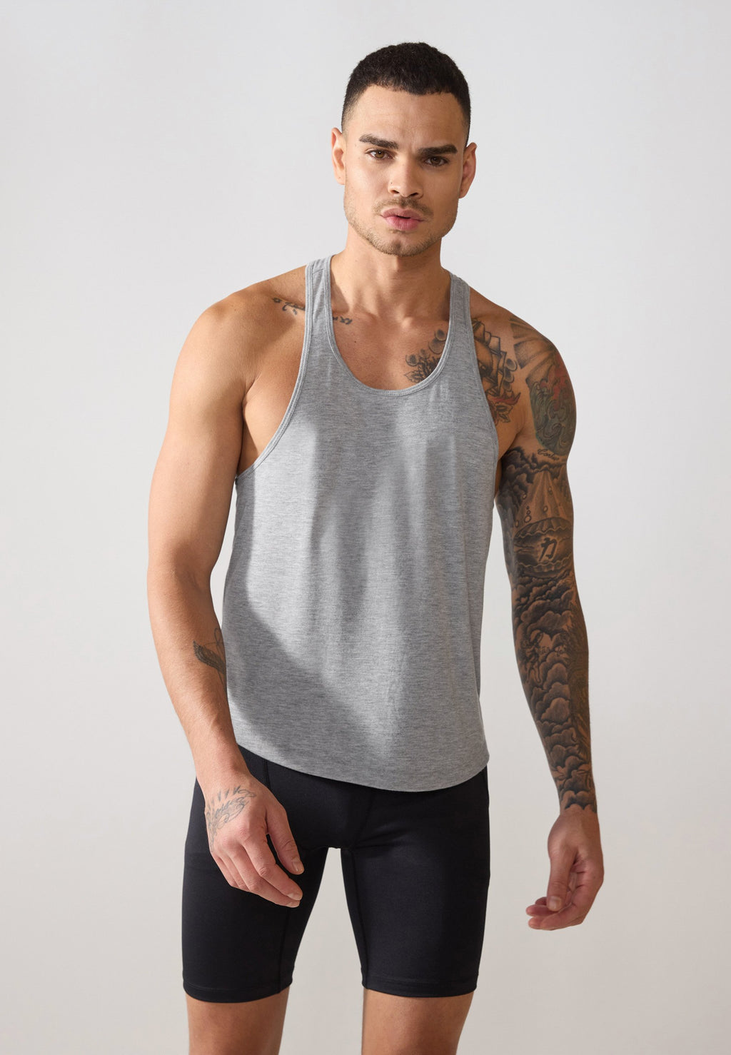 Pier One Sport MUSCLE FIT VEST WITH RACER BACK