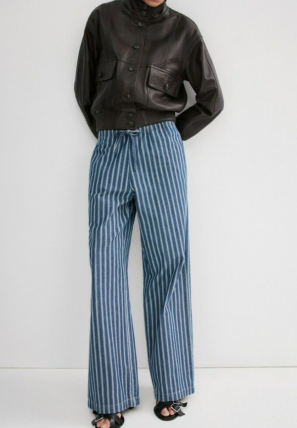 Mango Wide Leg - blue