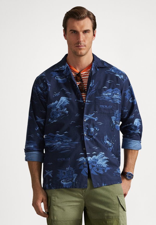 Polo Ralph Lauren Big & Tall POLO BEAR OXFORD CAMP SHIRT