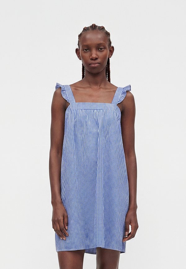ONLY ONLTAMARI Short - Day dress - blue bonnet/white