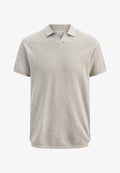 Jack & Jones Knitted Knitted - Polo shirt - oatmeal