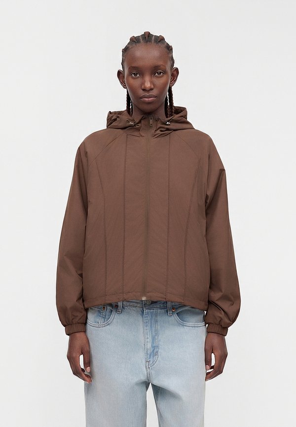 ONLY ONLLARA PIPING JACKET OTW - Summer jacket - chocolate martini