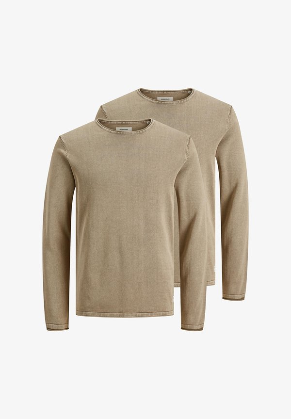 Jack & Jones 2 PACK - Jumper - crockery