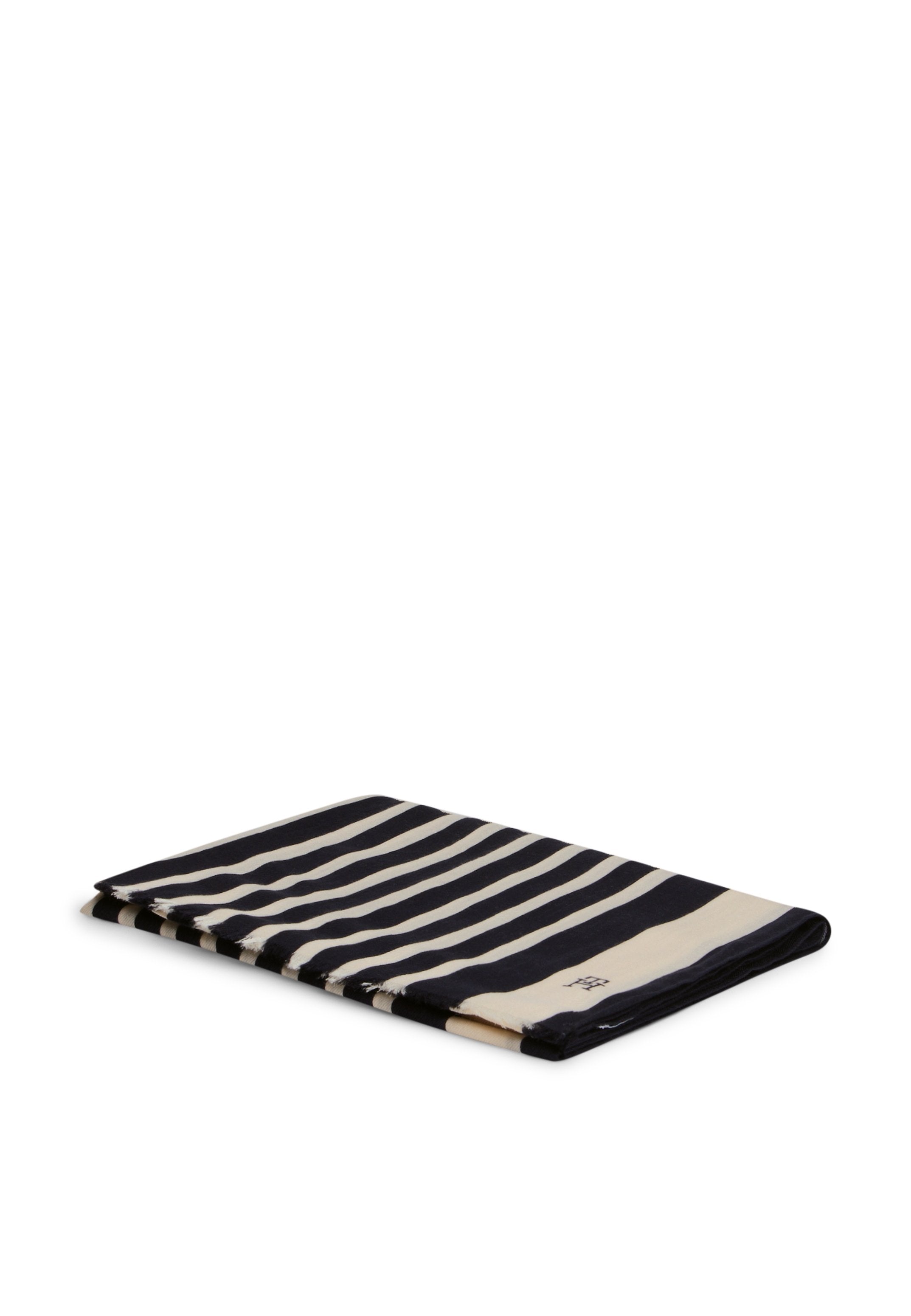 CHIC TH MONOGRAM RECTANGULAR SCARF Media 2