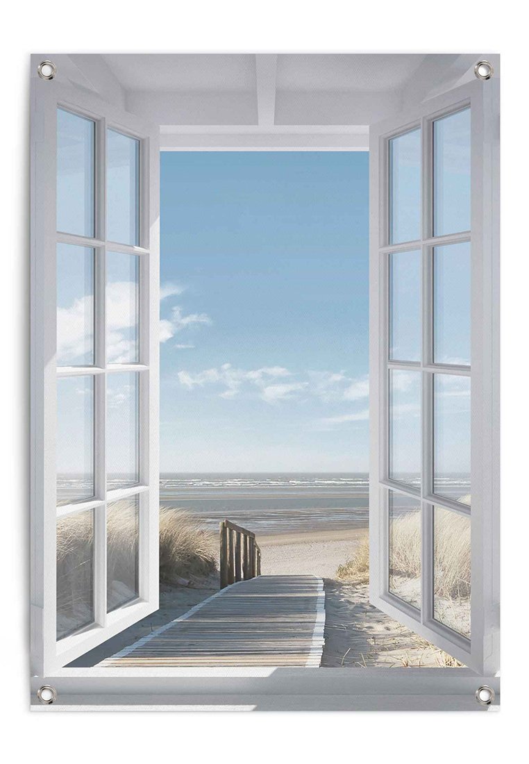 Orange Wallz OUTDOOR ART - NORTHSEA VIEW