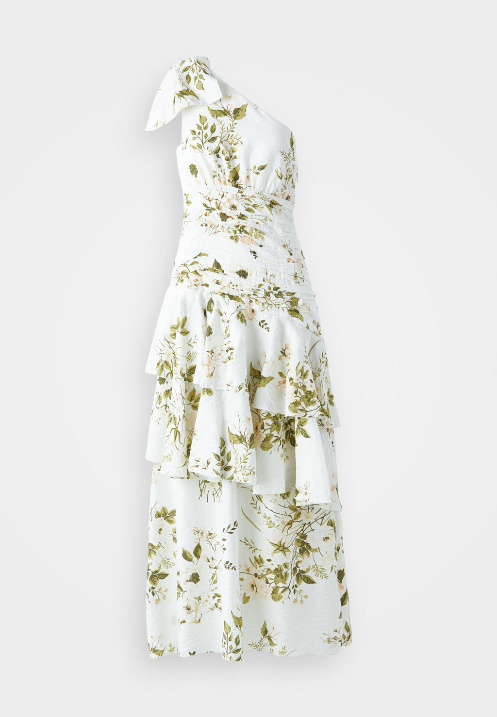 VILA VILINE ONE SHOULDER ANKLE DRESS