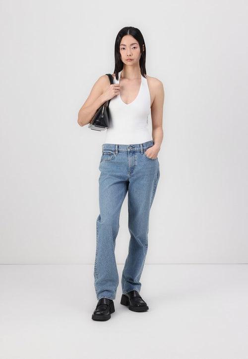 Abercrombie & Fitch Mid Rise 90s Straight Jean