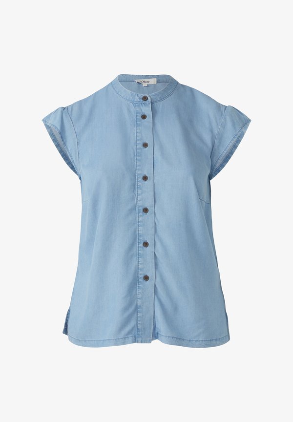 s.Oliver Button-down blouse - hellblau