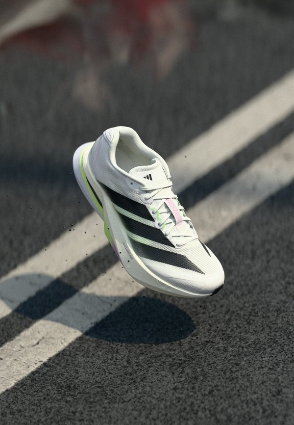 adidas Performance ADIZERO BOSTON 13 W - Road running shoes - footwear white/core black/dash grey