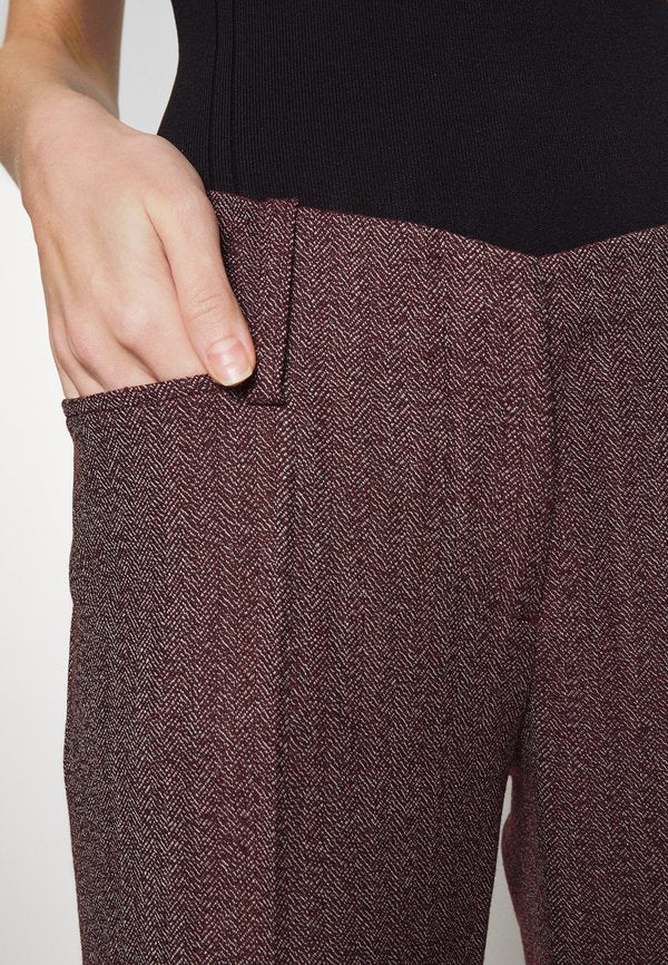 Victoria Beckham FRONT CROPPED TROUSER