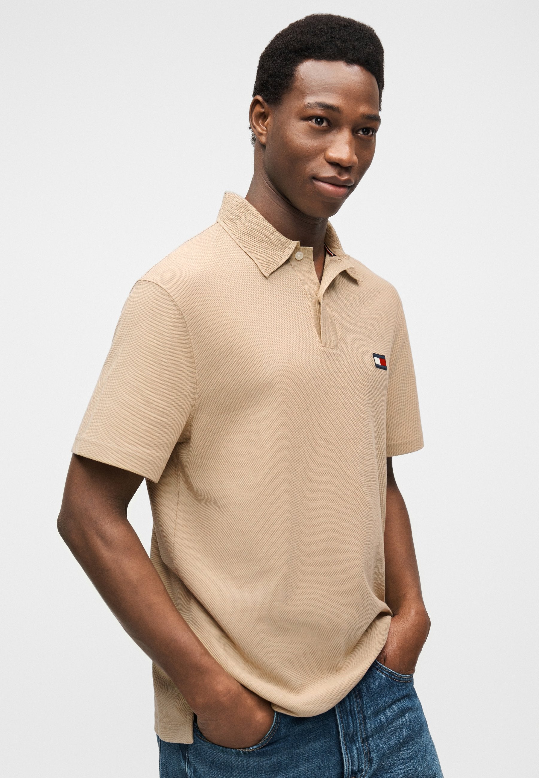 CLASSIC FIT KNIT COLLAR POLO SHIRT Media 5