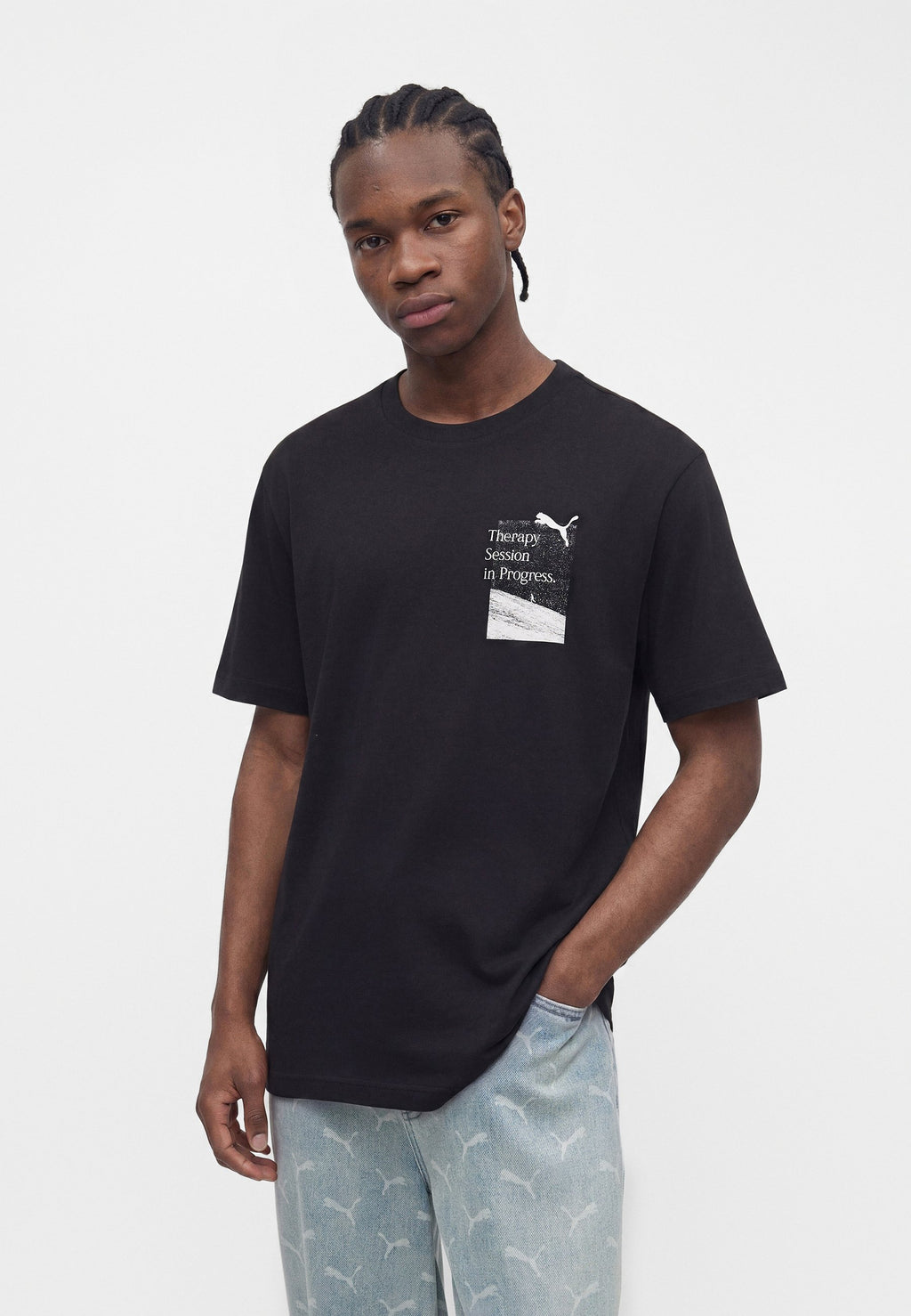 Puma GRAPHICS POSTER RELAXED TEE