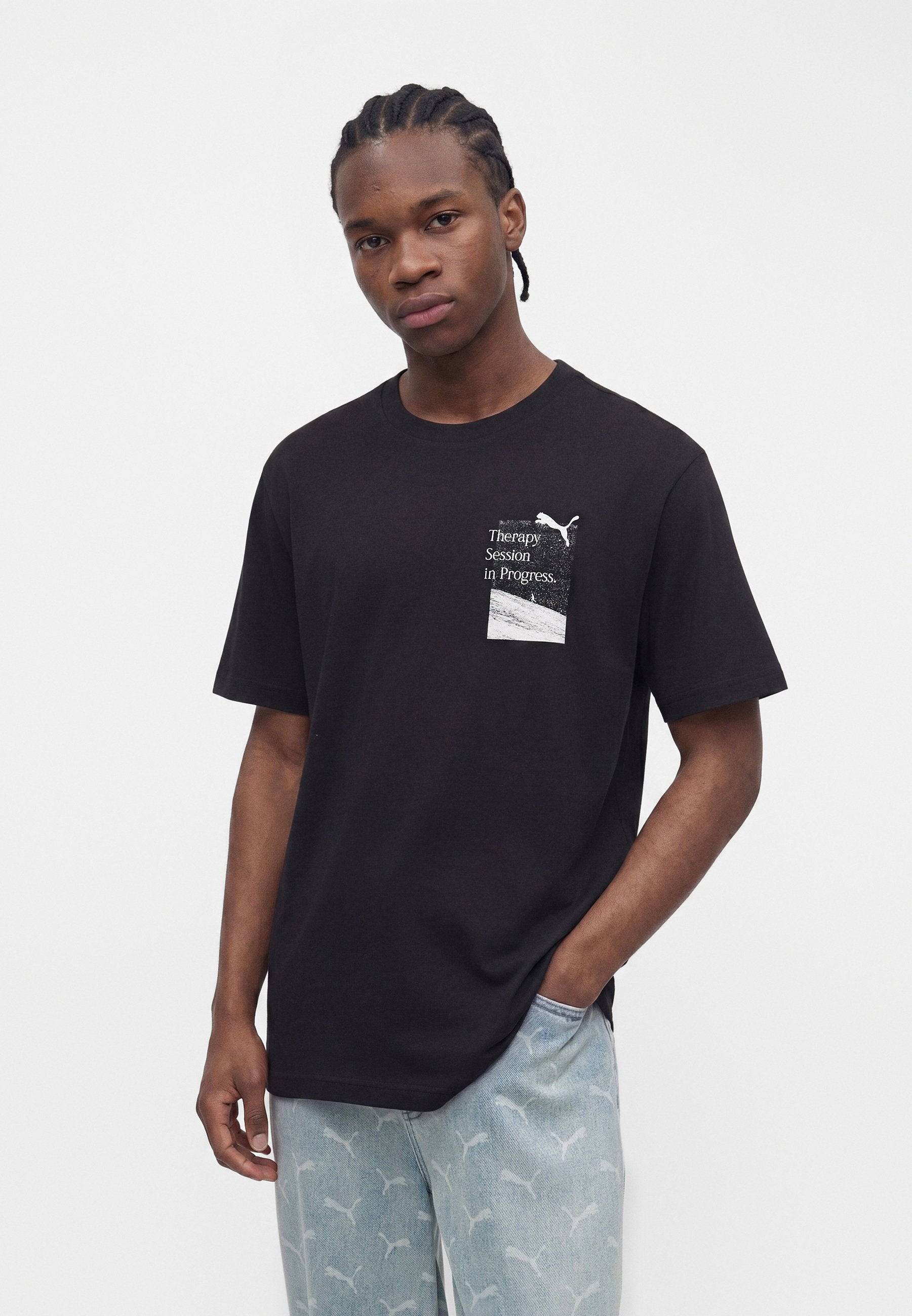 Puma GRAPHICS POSTER RELAXED TEE