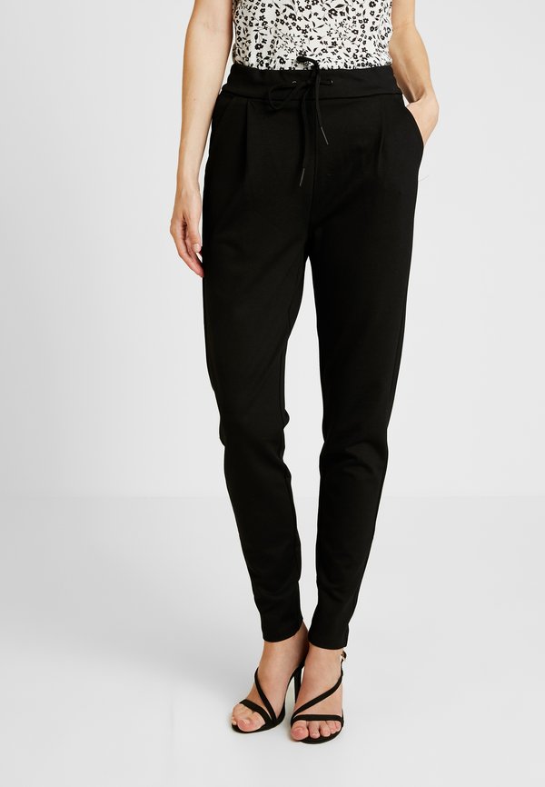 Vero Moda Tall VMEVA LOOSE STRING PANT  - Tracksuit bottoms - black