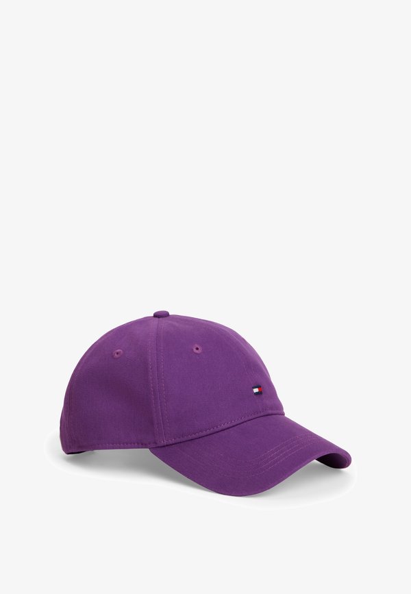 Tommy Hilfiger FLAG SOFT PANEL - Cap - tuscan grape