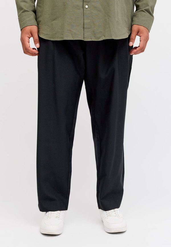 Jack & Jones Plus Size Wide Leg Fit - Trousers - black
