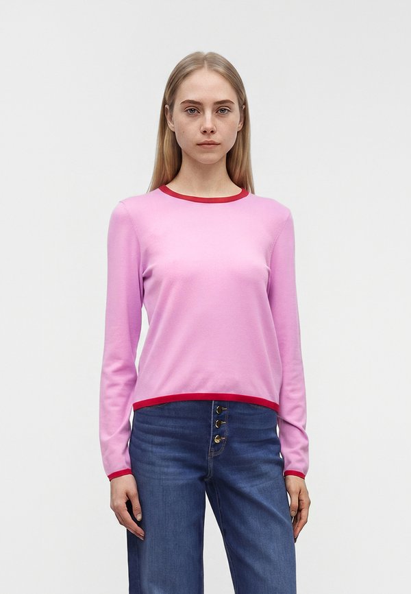 ONLY ONLCONTA DETAIL O NECK  - Jumper - pink