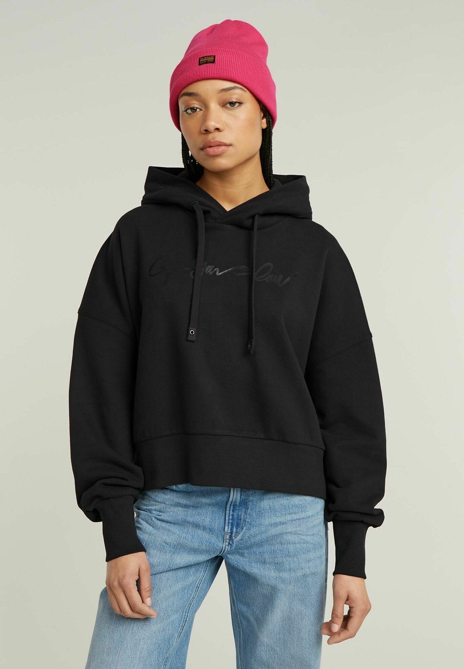 G-SCRIPT OVERSIZED HOODED Media 3