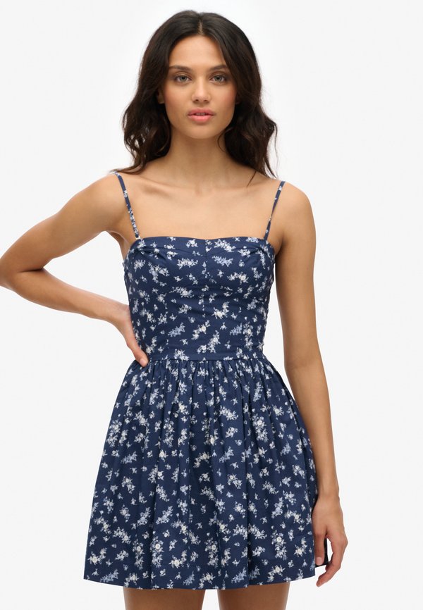 Superdry & Co CAMI - Day dress - primrose navy floral
