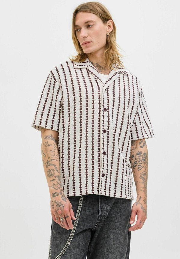 Jack & Jones Relaxed Fit - Shirt - antique white