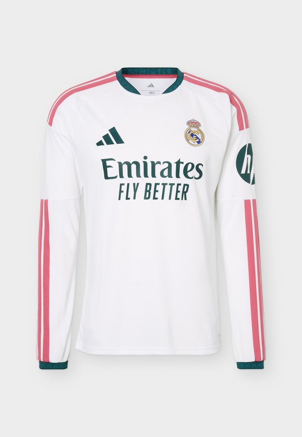 adidas Performance REAL MADRID 26/27 HOME LONG SLEEVE - Club wear - white