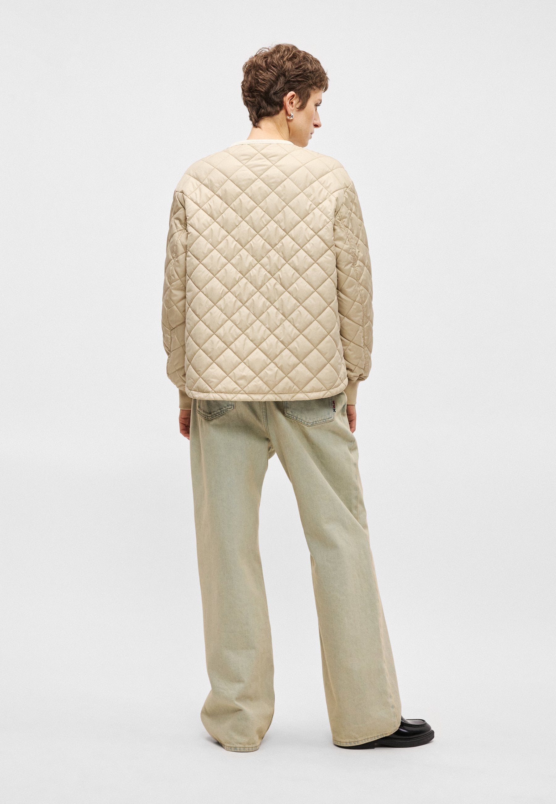 Marc O'Polo JACKET QUILTED, COLLARLESS PATCHED POCKETS