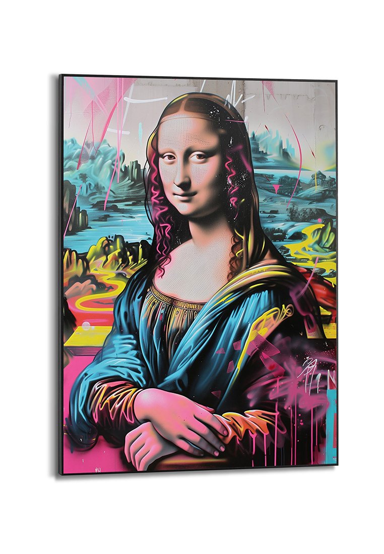 Orange Wallz MONA LISA COLOURFUL