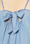 Vero Moda Curve VMLILIANA SINGLET SHORT BOW DRESS