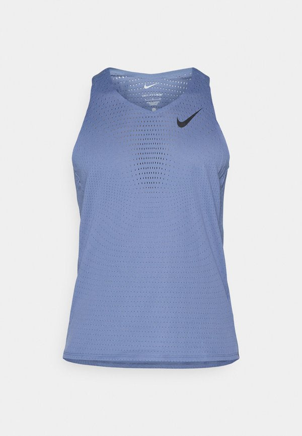 Nike Performance M NK DFADV AROSWFT SINGLET - Top - diffused blue black