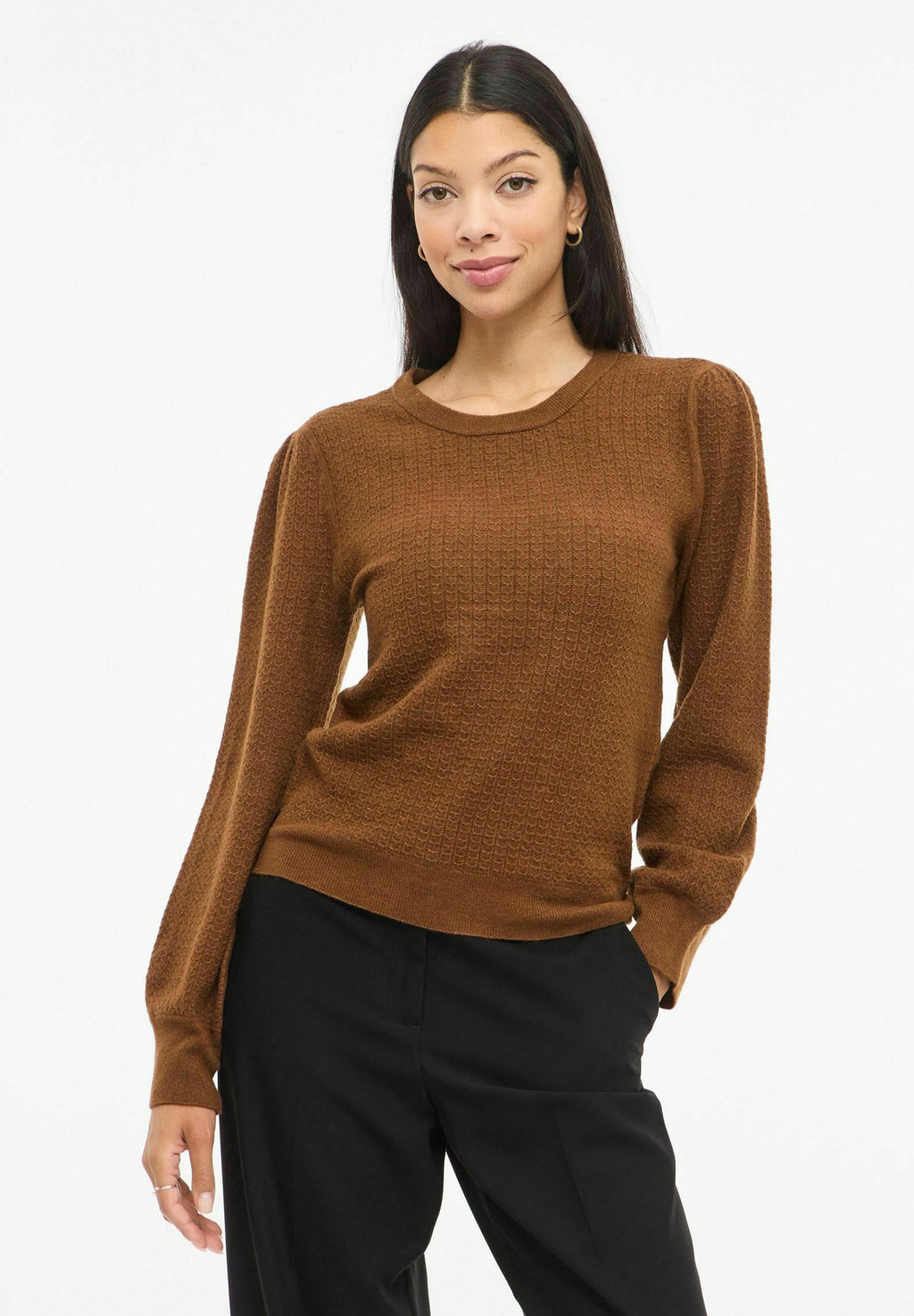 VILA Knitted VIMABLE Round neck