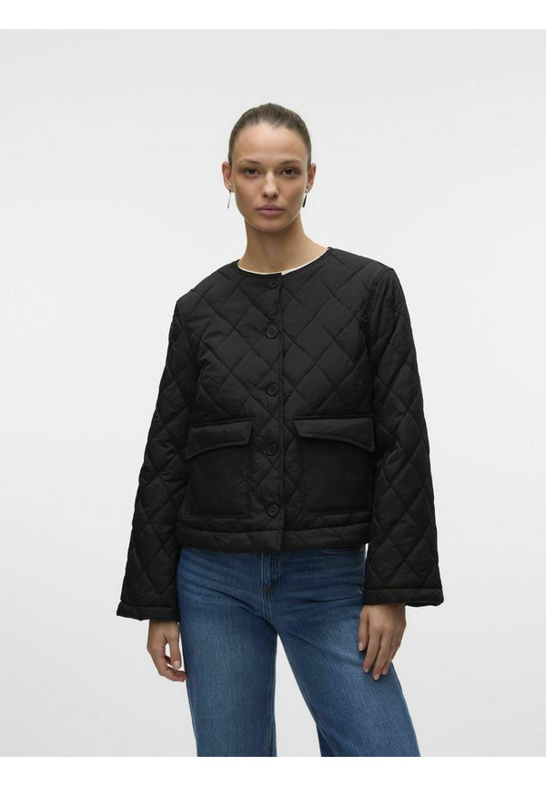 Vero Moda VMSULLY Quilted - Light jacket - black