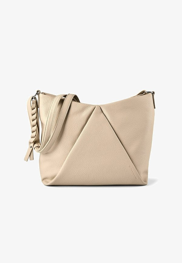 TOM TAILOR DANICA UMHÄNGETASCHE M 33 CM - Handbag - beige
