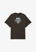 Puma MELO WORLD OVERSIZED T-SHIRT - Print T-shirt - crystal black