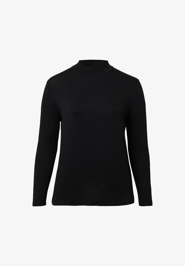 s.Oliver Long sleeved top - schwarz